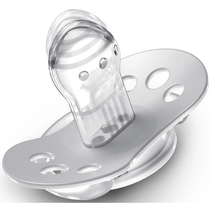 Dudlík silikonový dynamický Salt & Pepper 3-6m 2 ks