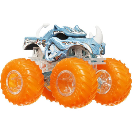 Hot Wheels Monster Trucks Power Smashers Truck oranžová kola