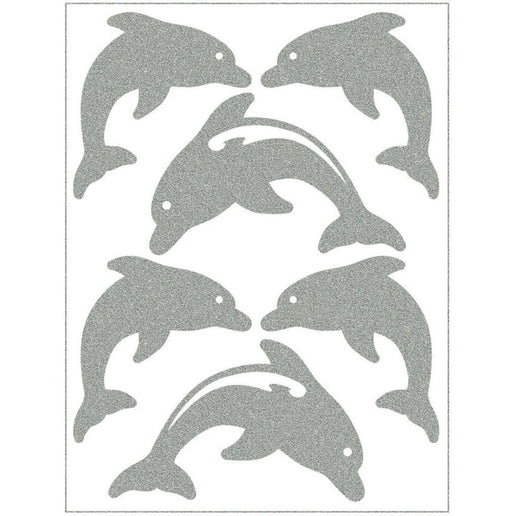 Reflexní nažehlovací motivy delfín