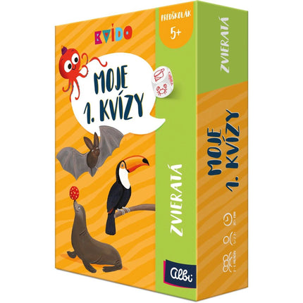 Kvído Moje prvé kvízy Zvieratá (slovenské vydanie)