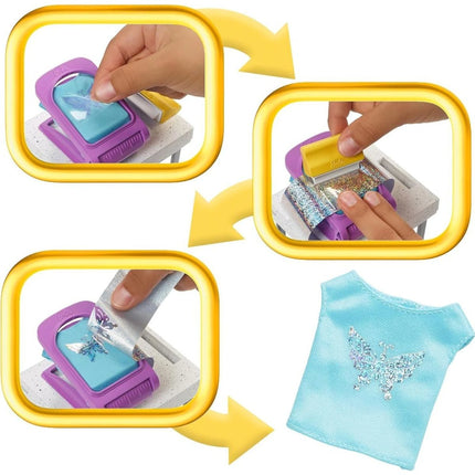 Barbie Herní set povolání s panenkou Módní design studio HKT78