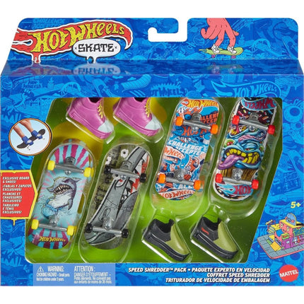 Hot Wheels Skate Tony Hawk Fingerboard a Removable Skate Shoes Multipack varianta 4