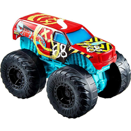Hot Wheels Monster Trucks Svítící a rámusící vrak Demo Derloy