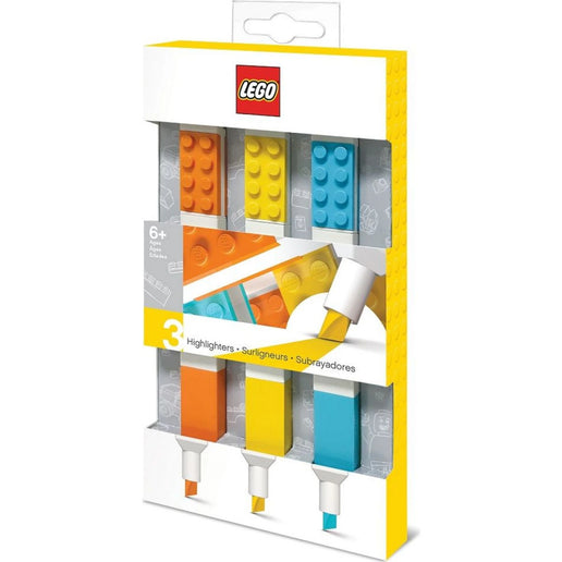 LEGO® Stationery Zvýrazňovače mix barev 3 ks