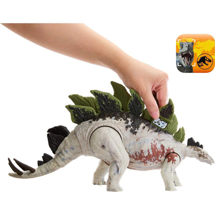 Obrovský útočící Dinosaurus Stegosaurus 35 cm - Jurský svět