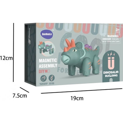 Triceratops skládací magnetický