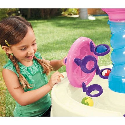 Spirálovitý vodní stůl růžový