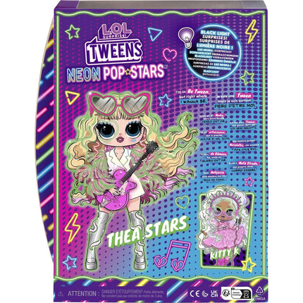 LOL Surprise Neon Pop Star Tweens panenka Thea Stars