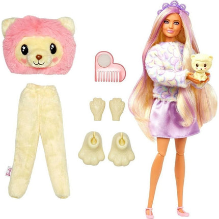 Barbie Cutie Reveal pastelová edice Lev HKR06