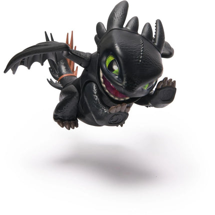 Mini drak se zvuky a pohybem Bezzubka - Jak vycvičit draka