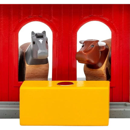 BRIO World Stáj pro zvířata 36012