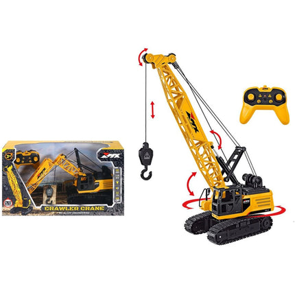 RC jeřáb 2,4 GHz žlutý