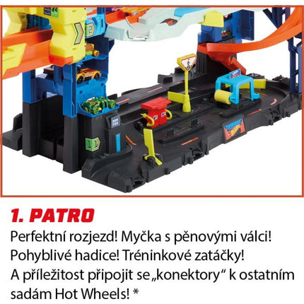 Hot Wheels City Garáž s drakem