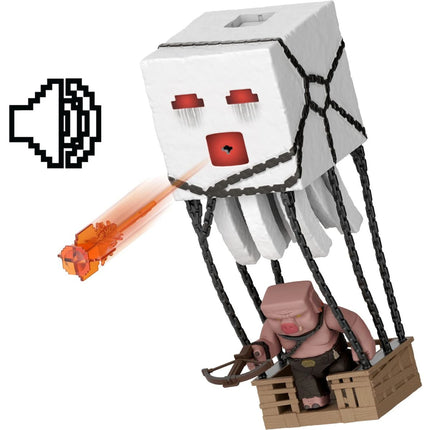 Minecraft velká figurka Ghast s ohnivou koulí