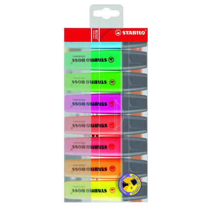 STABILO BOSS ORIGINAL Zvýrazňovač sada 8 ks