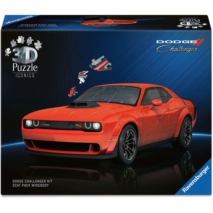 Ravensburger Iconics: Dodge Challenger RT Scat Pack Widebody 108 dílků