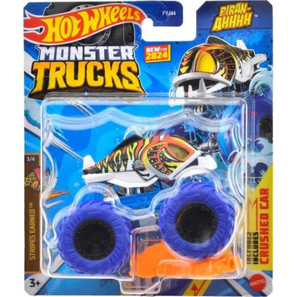 Hot Wheels Monster Trucks Kaskadérské kousky Piran Ahhhh