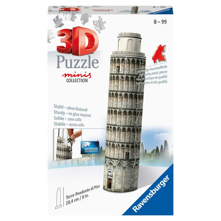 Ravensburger 3D Puzzle: Mini budova - Šikmá věž v Pise 54 dílků