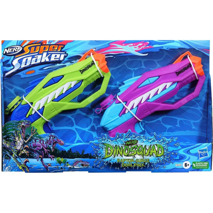 Nerf Dino Super Soaker Raptor Suge dvojbalení