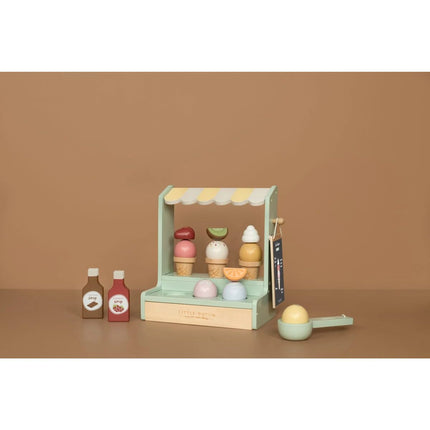 Zmrzlinový stánek dřevěný