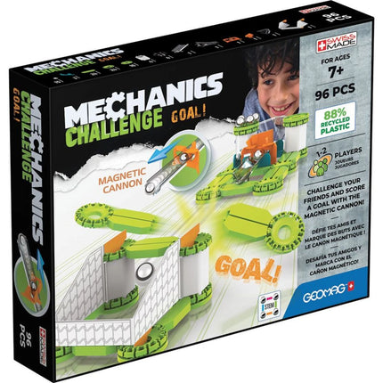 Geomag Mechanics Recycled Challenge Goall 96 dílků