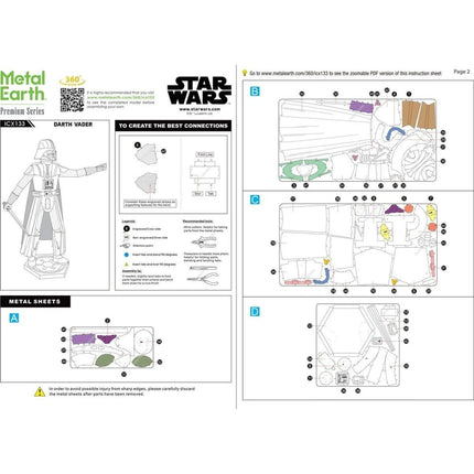 Metal Earth 3D puzzle BIG Darth Vader - Hvězdné války