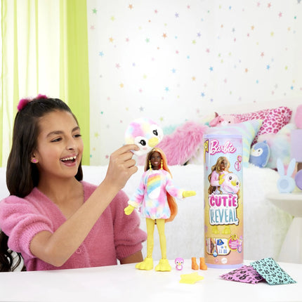 Barbie Cutie Reveal barevné sny Tučňák