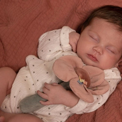 Chrasticí kytička růžová Květiny a motýli