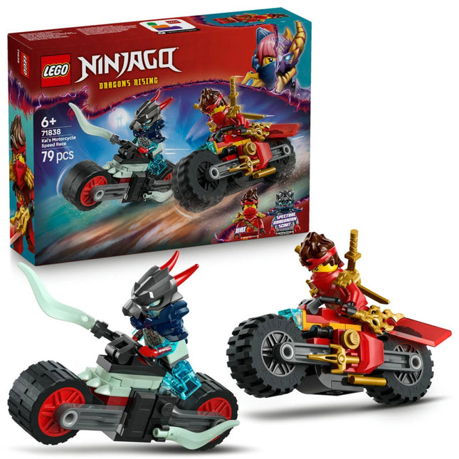 LEGO® NINJAGO® 71838 Kai a závody na motorkách