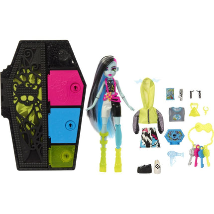 Monster High Skulltimate Secrets Panenka neon - Frankie