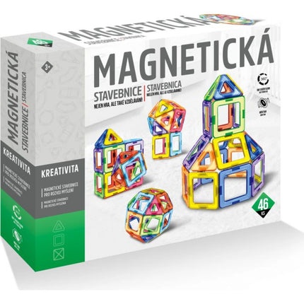 Magnetická stavebnice 46 dílků