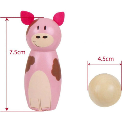 Dřevěné kuželky farma