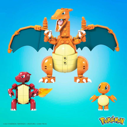 MEGA Pokémon evoluční set - charmander