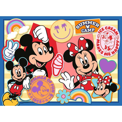 Ravensburger Puzzle: Mickey a Minnie na výletě 200 dílků