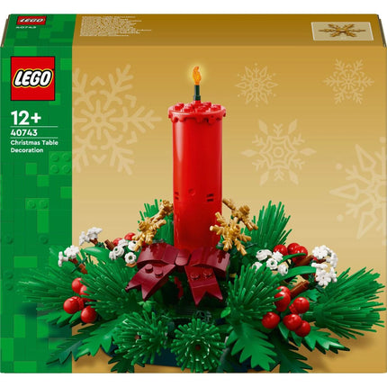 LEGO® Iconic 40743 Vánoční dekorace na stůl