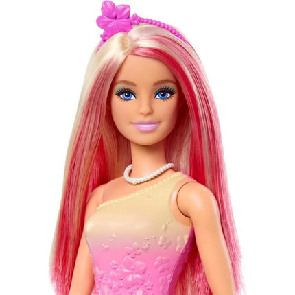 Barbie Pohádková princezna růžová HRR08