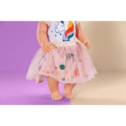 BABY born Tutu šatičky jednorožec 43 cm