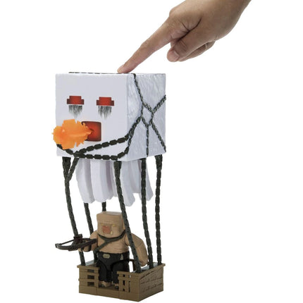 Minecraft velká figurka Ghast s ohnivou koulí