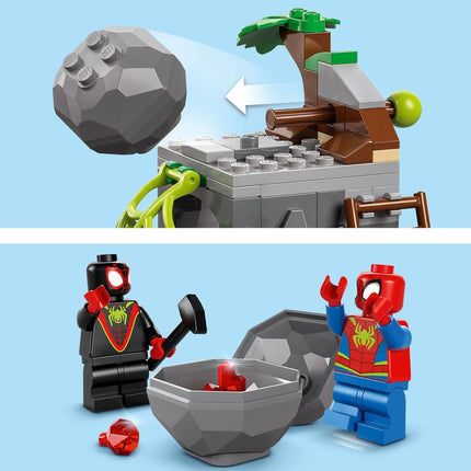 LEGO® Marvel Spidey a jeho úžasní přátelé 11199 Spideyho tým a záchrana dinosaurů s truckem - Spidey a jeho úžasní přátelé