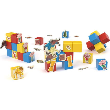 Geomag Magicube Three Little Pigs 42 dílků