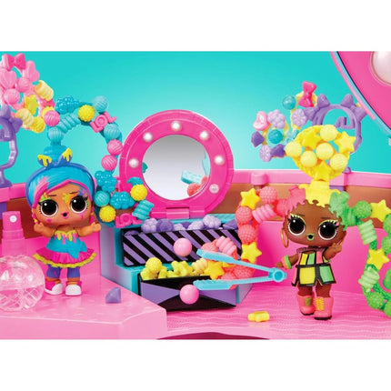 LOL Surprise Kadeřnický salón pro Panenku s korálkovými vlasy