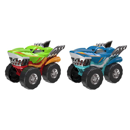 Teamsterz Žraločí auto zelené