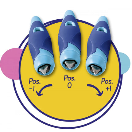 STABILO EASY birdy Timber Ergonomické plnicí pero pro praváky - zelená vč. bombičky