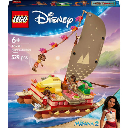 LEGO® Disney Princess™ 43270 Vaiana a dobrodružství na kánoi