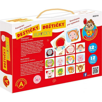 Poznávání pro nejmenší Destičky Hlavičky