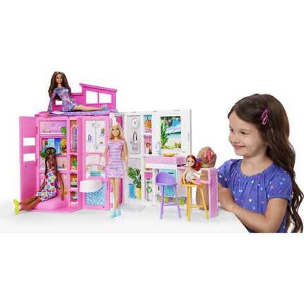 Barbie Domek s panenkou HRJ77