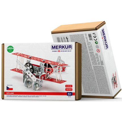 Merkur Dvouplošník, 148 dílů