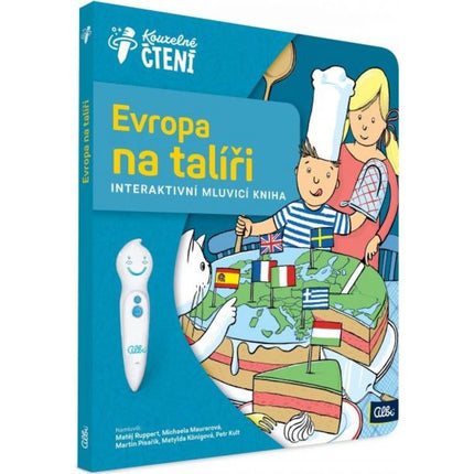 Kouzelné čtení Kniha Evropa na talíři