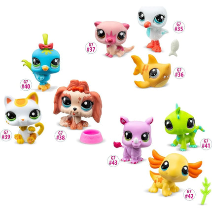 Littlest Pet Shop Balení 3 figurek Zvířátka 38, 39, 40