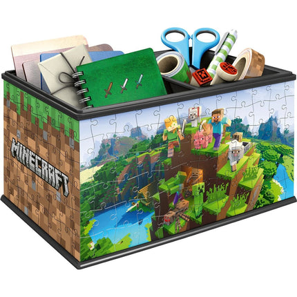 Ravensburger 3D Puzzle: Úložná krabice Minecraft 216 dílků